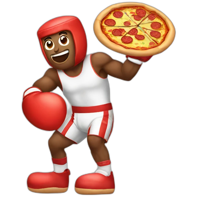 pizza boxing emoji