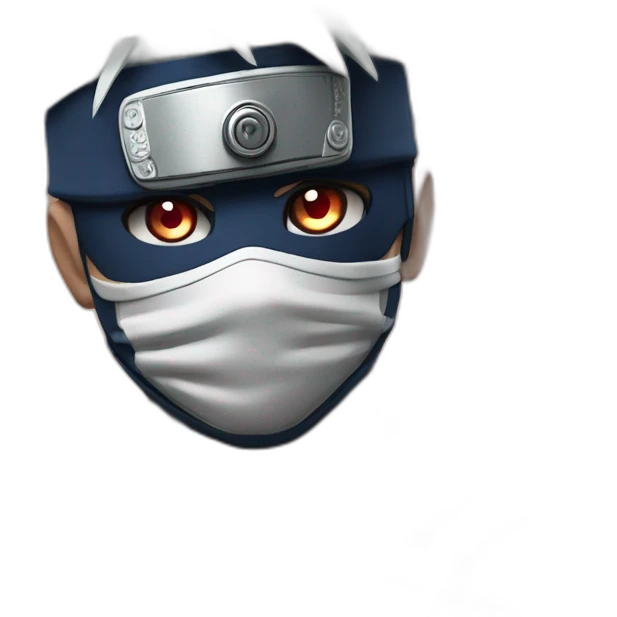 Kakashi WOth sharingan emoji