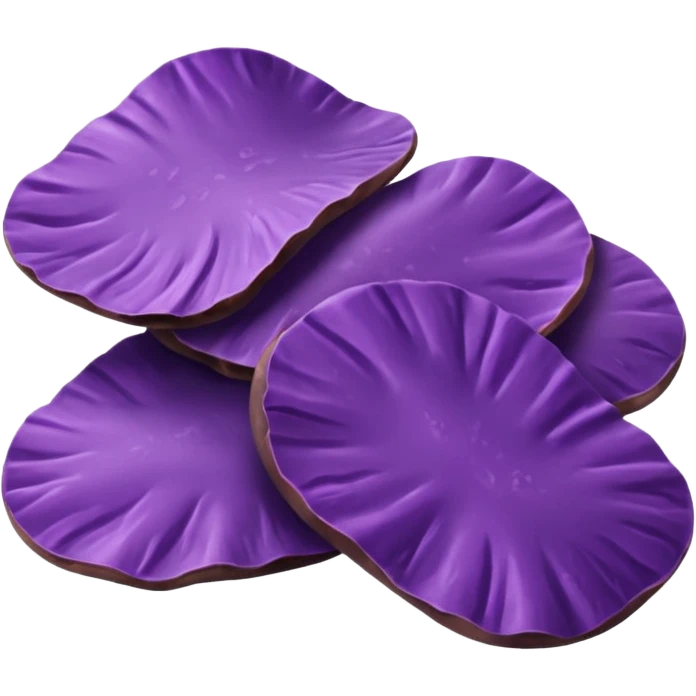 purple potato chips emoji