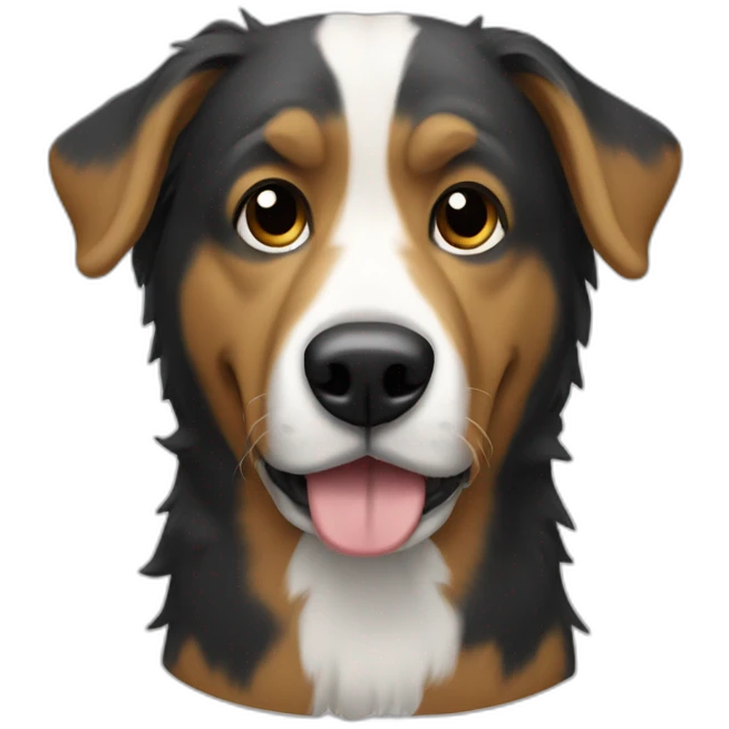 dog named q-tip emoji