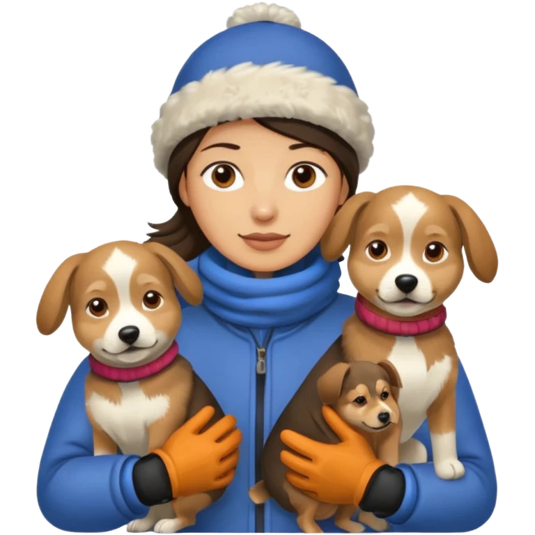 MUSHER WITH DOGS emoji
