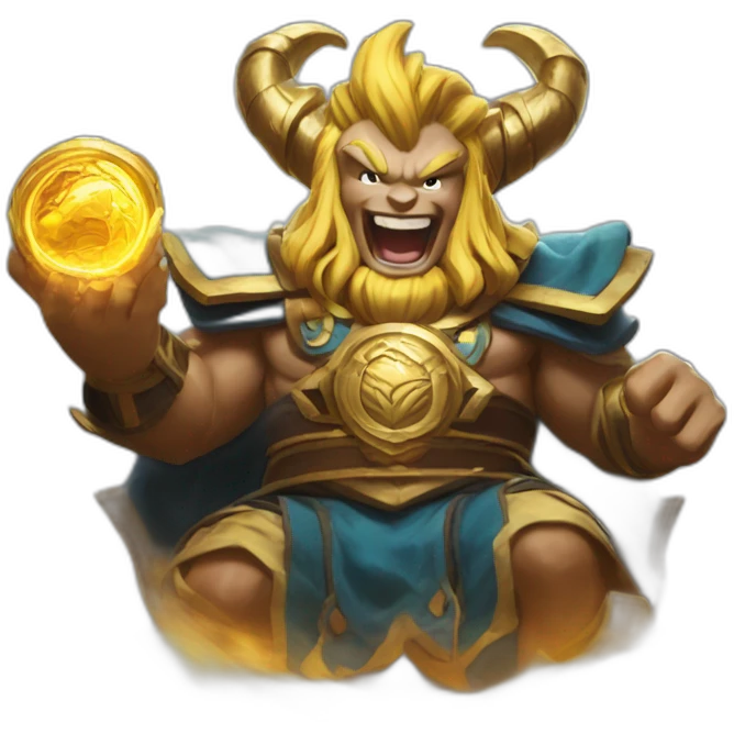 Kameto winning the Worlds of League of Legends emoji