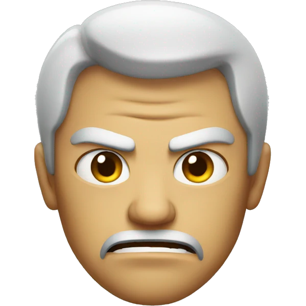 One angry person emoji