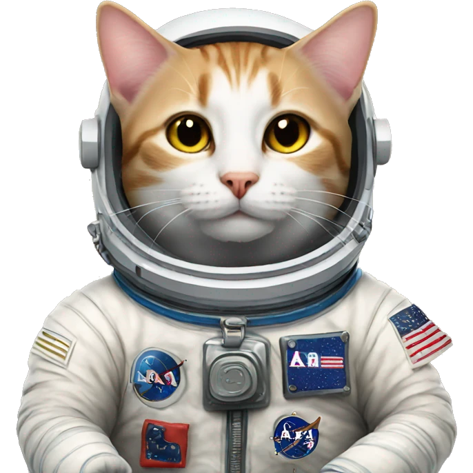 Astronaut cat emoji
