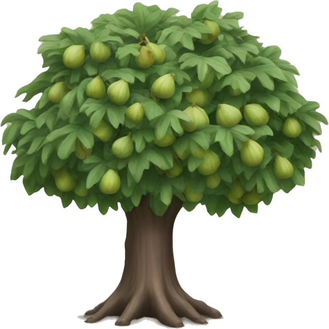 Fig tree emoji