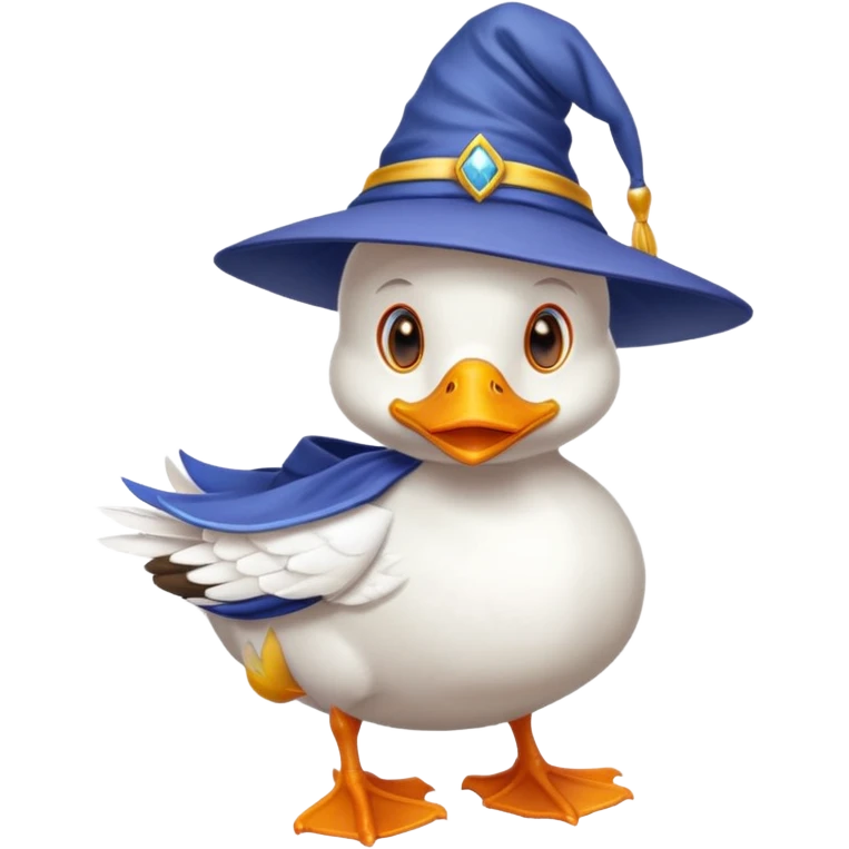 Duck in wizard hat





 emoji