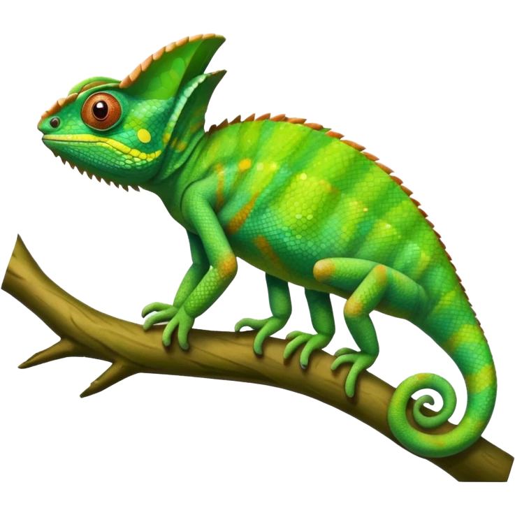 Caméléon solo  emoji