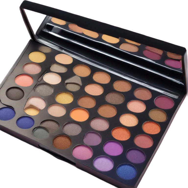 eyeshadow makeup palette emoji