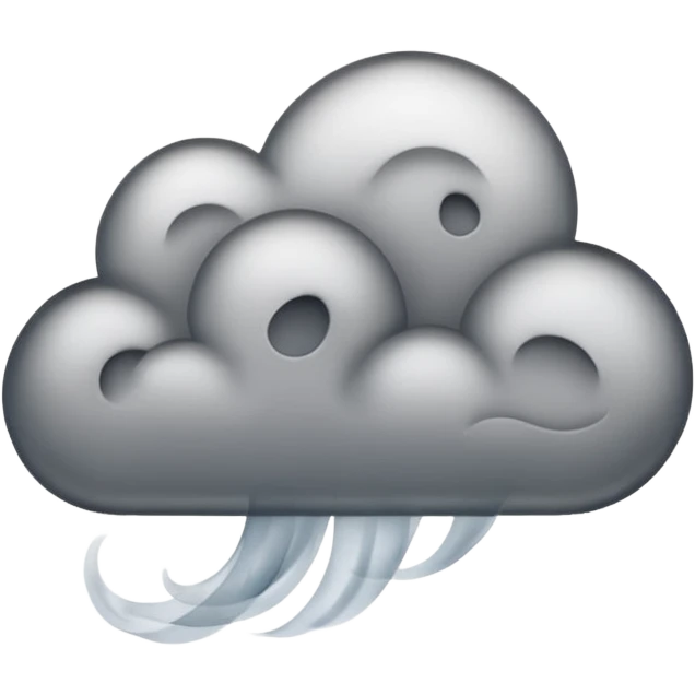 communication through smoke emoji