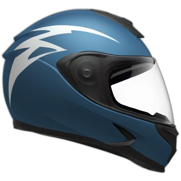 thunder motorcyle helmet emoji