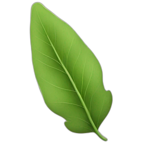 sage leaf emoji