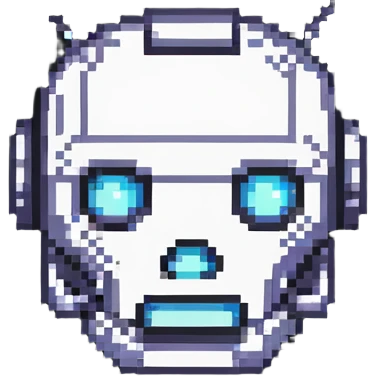robot face emoji