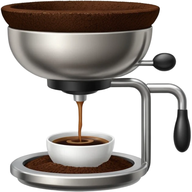 Coffee portafilter emoji