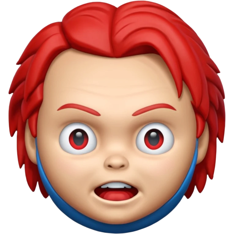 Un emojin de chuky emoji