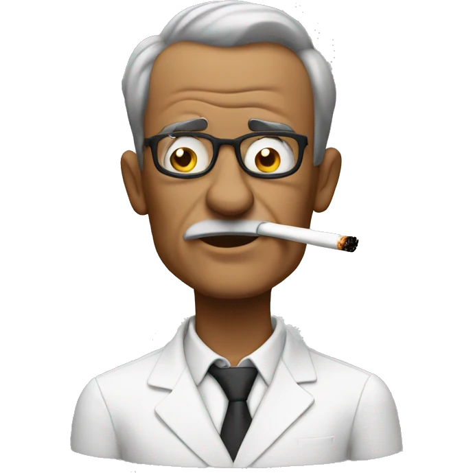 Murray smoking emoji