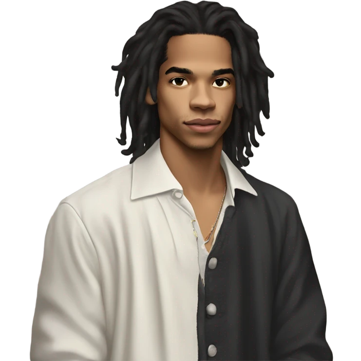 luka sabbat husband long hair, nice outfit  emoji