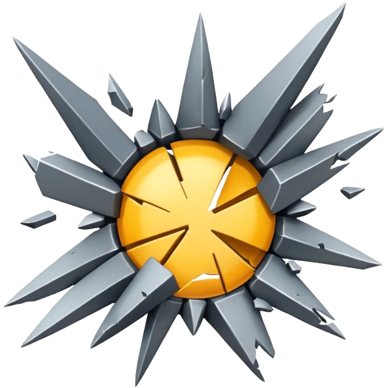 Exploded Debris emoji