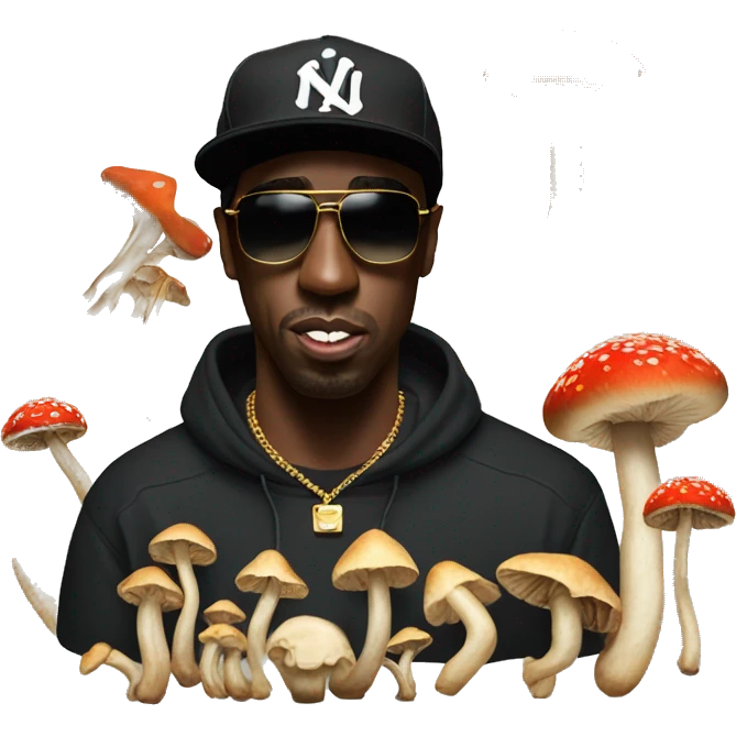 P Diddy On shrooms  emoji