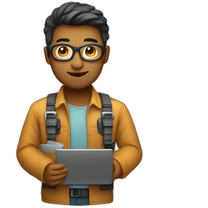 web developer smart emoji
