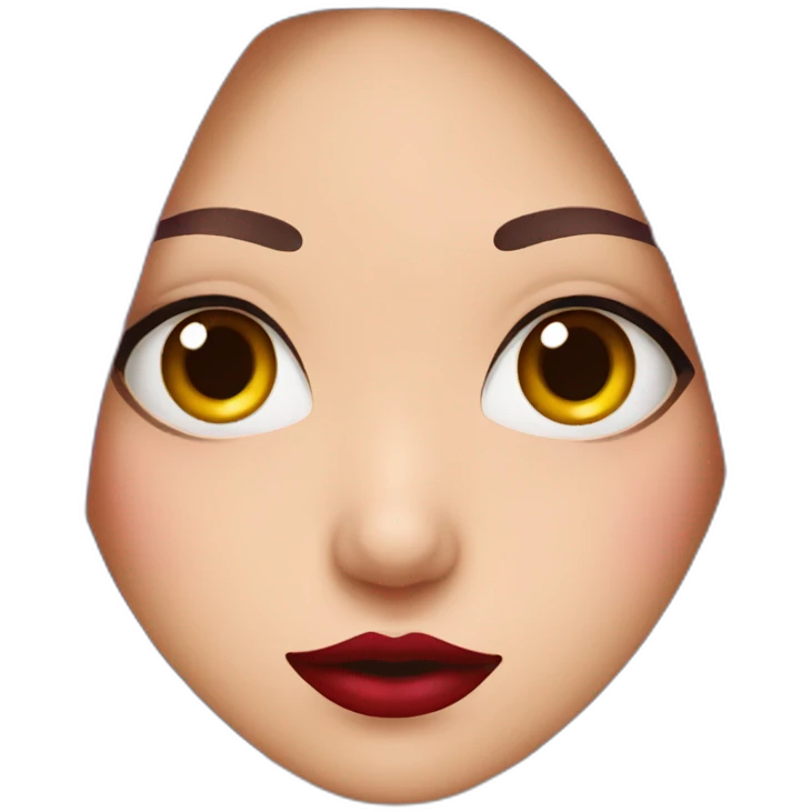 Nose bleed lover girl emoji