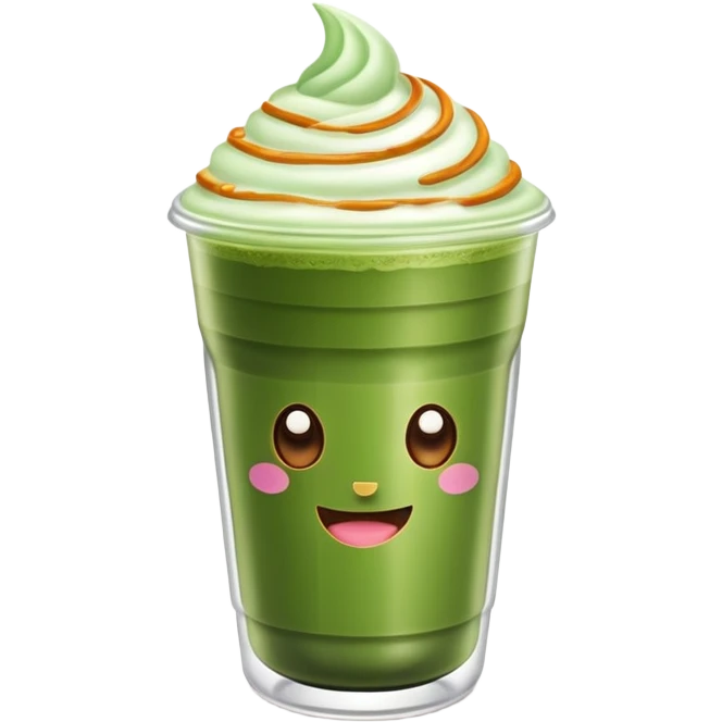 Dunkin matcha  emoji