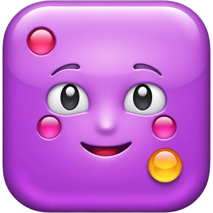 purple notification emoji