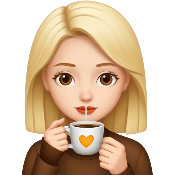 GIRLS WITH COFFEE emoji