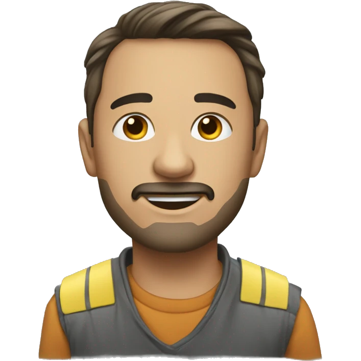 финансист с компьютером emoji