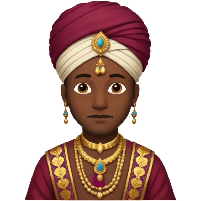 1600's India male emoji