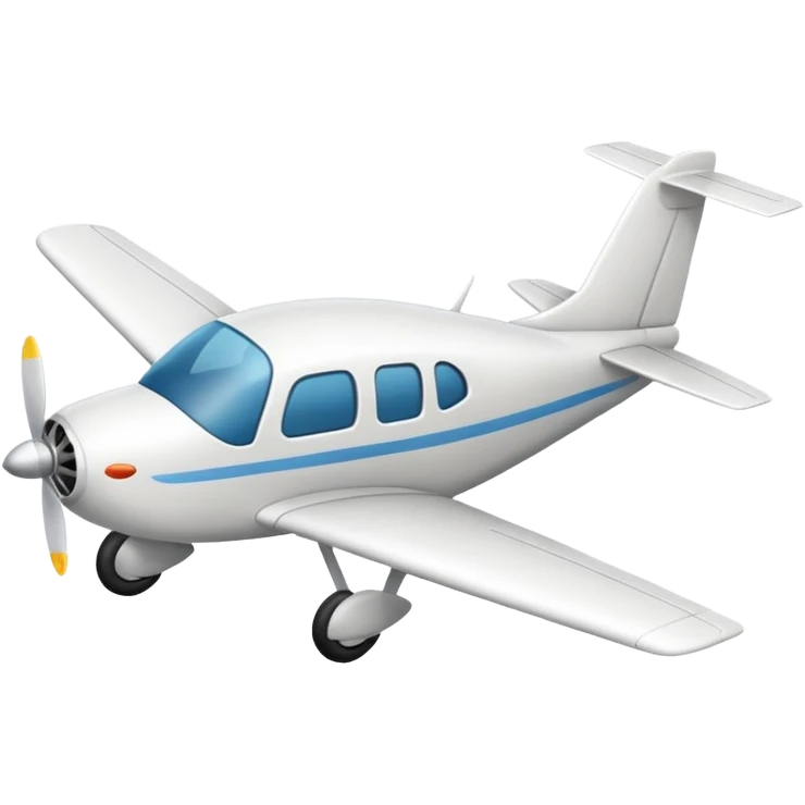 small airplane emoji, simple and cute emoji
