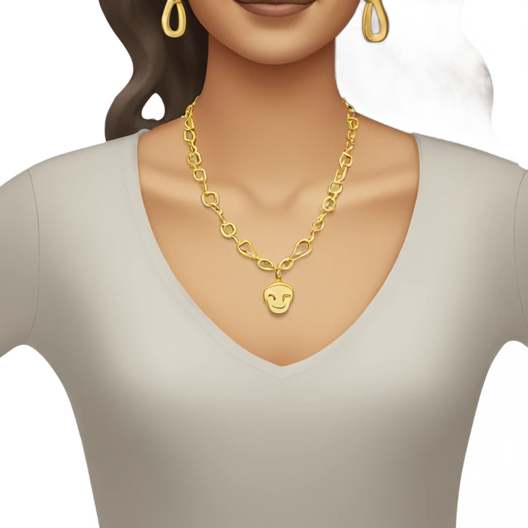 Kendra Scott necklace emoji