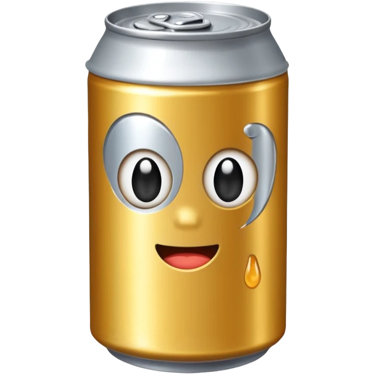 Un fut métallique de bière emoji