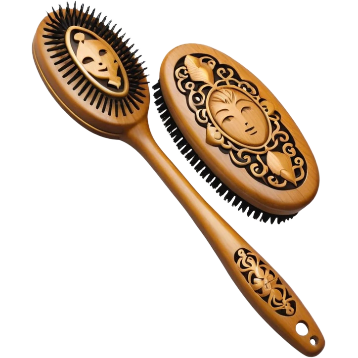 horoscope hairbrush emoji