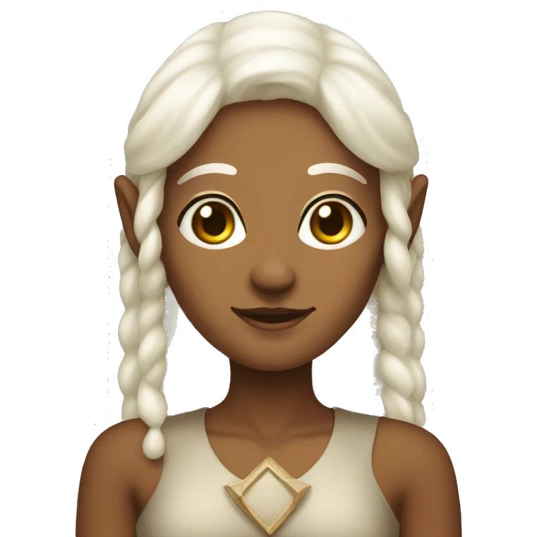White Mama elf emoji