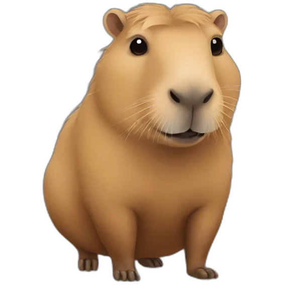 Capybara emoji