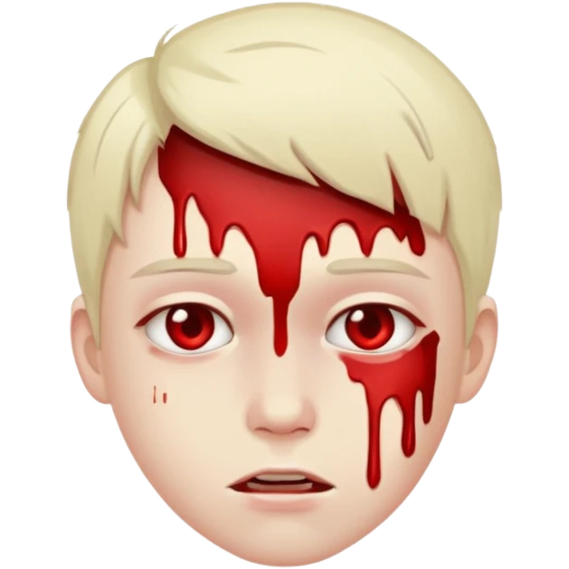 🧟‍♂️ but a young human with only the cuts emoji