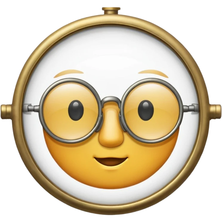 Monacle glasses emoji