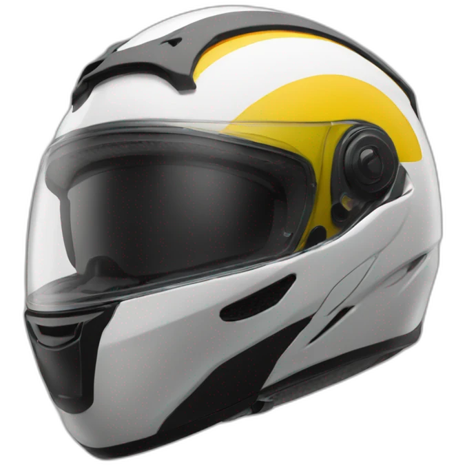 Casque de moto emoji