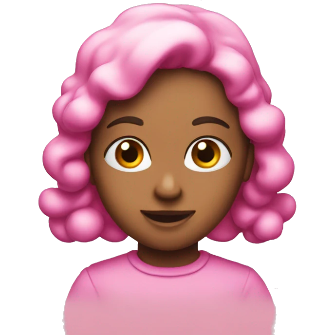 Pink three Christmas  emoji
