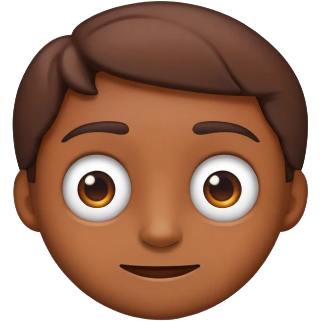 Emoji looking at me from the side emoji