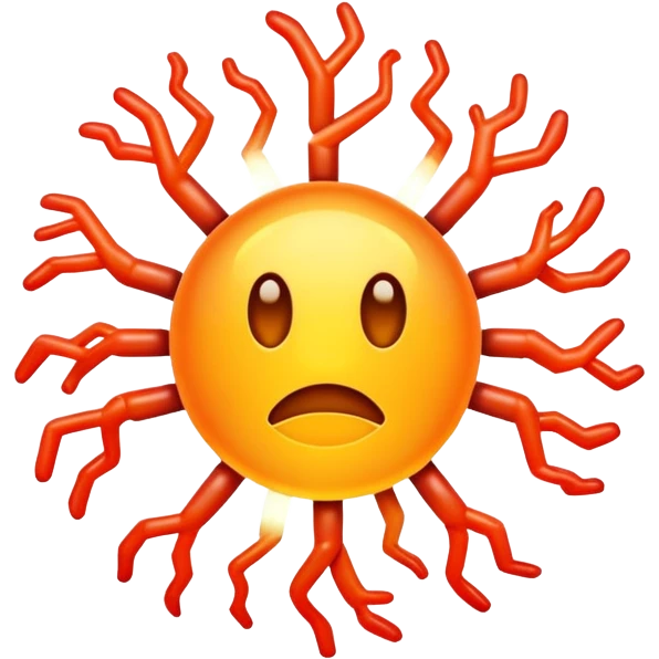 A virus gaming emoji
