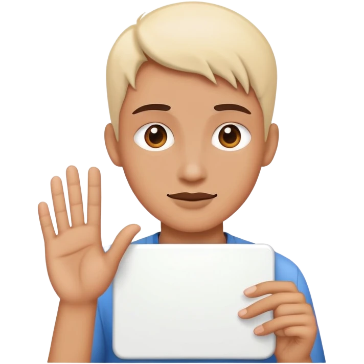 Signe sourd emoji