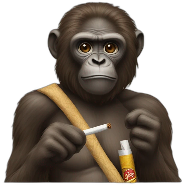Affen Zigarette emoji