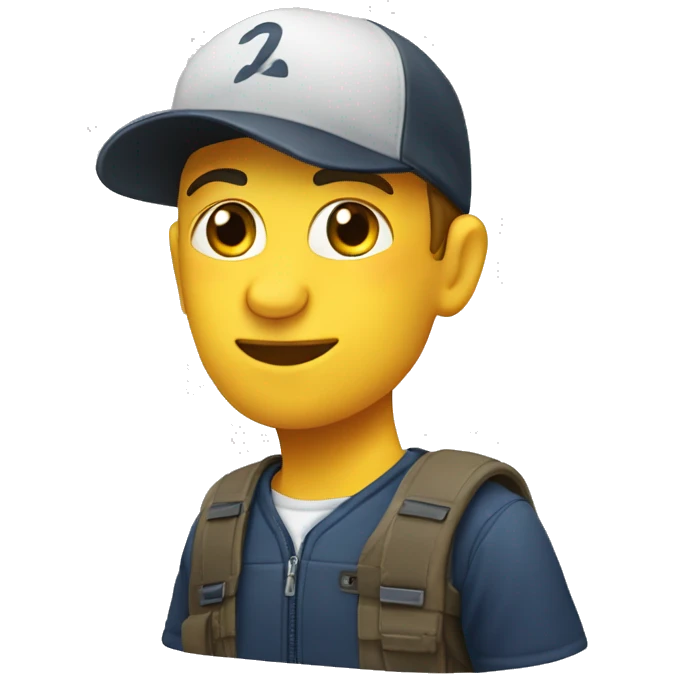 Ochii peste cap cu bale emoji