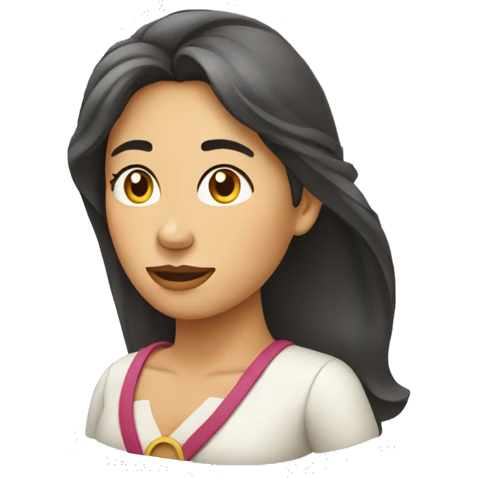 Mujer con pañuelo en la cabeza  emoji