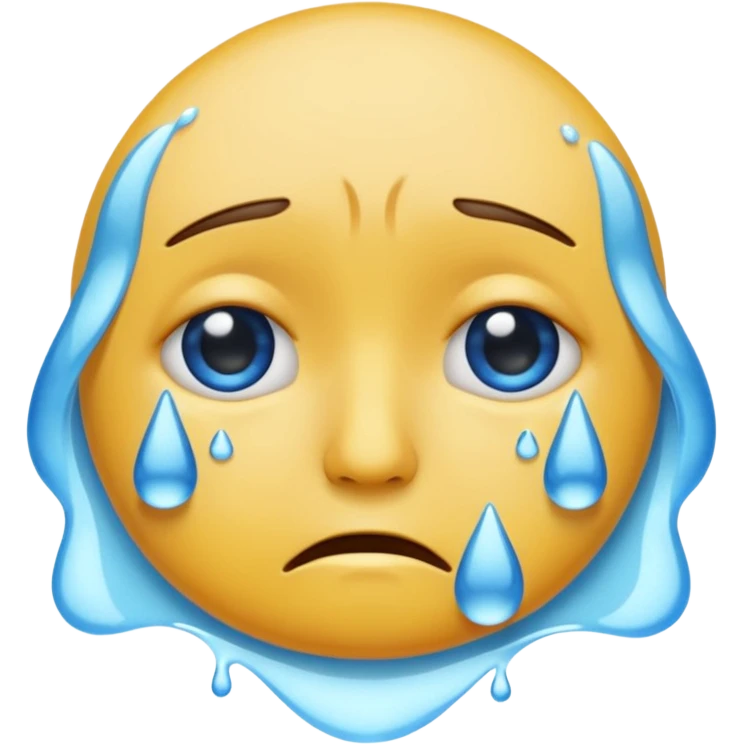 Üzgün gözleri dolan emoji emoji