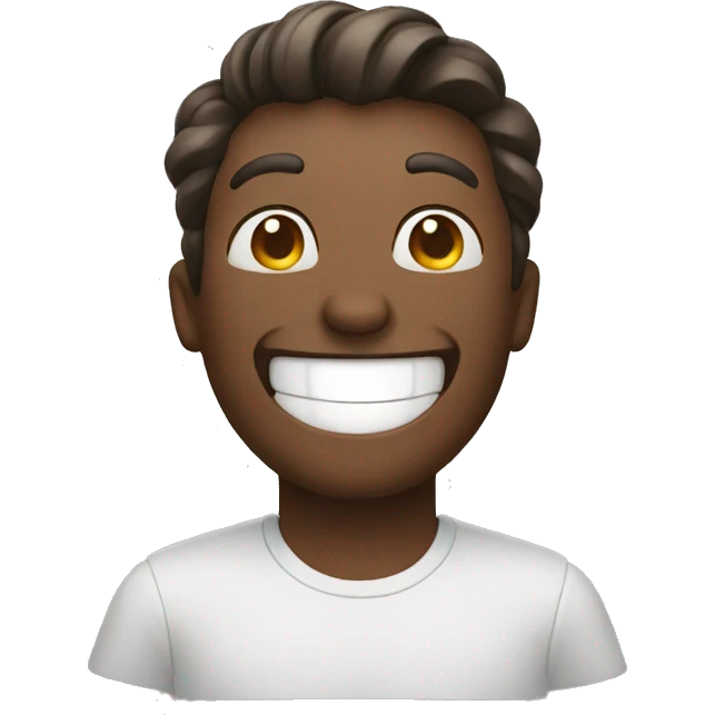 Man laughing  emoji