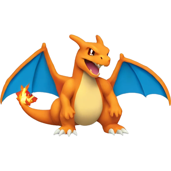 Charizard minimal icon emoji
