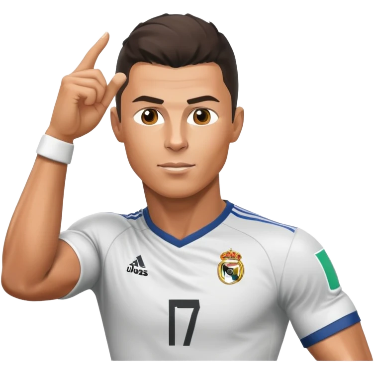 أريد ملصق شكل كرستيانو  emoji