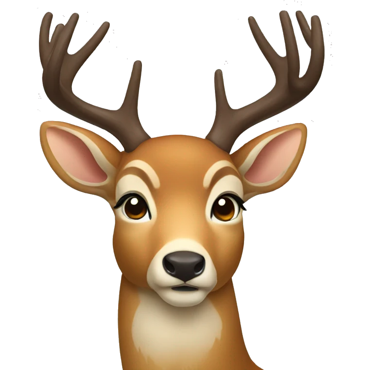 Deer emoji